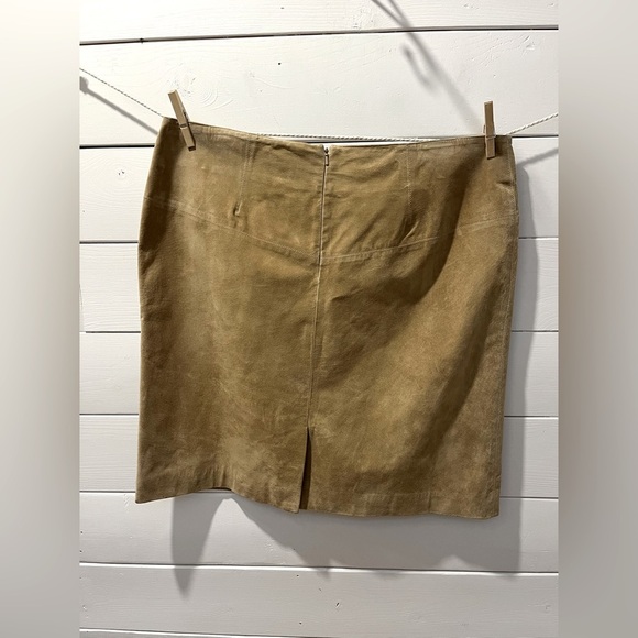🤎BRAEMAR Suede Skirt – Size 15/16 - Picture 7 of 7